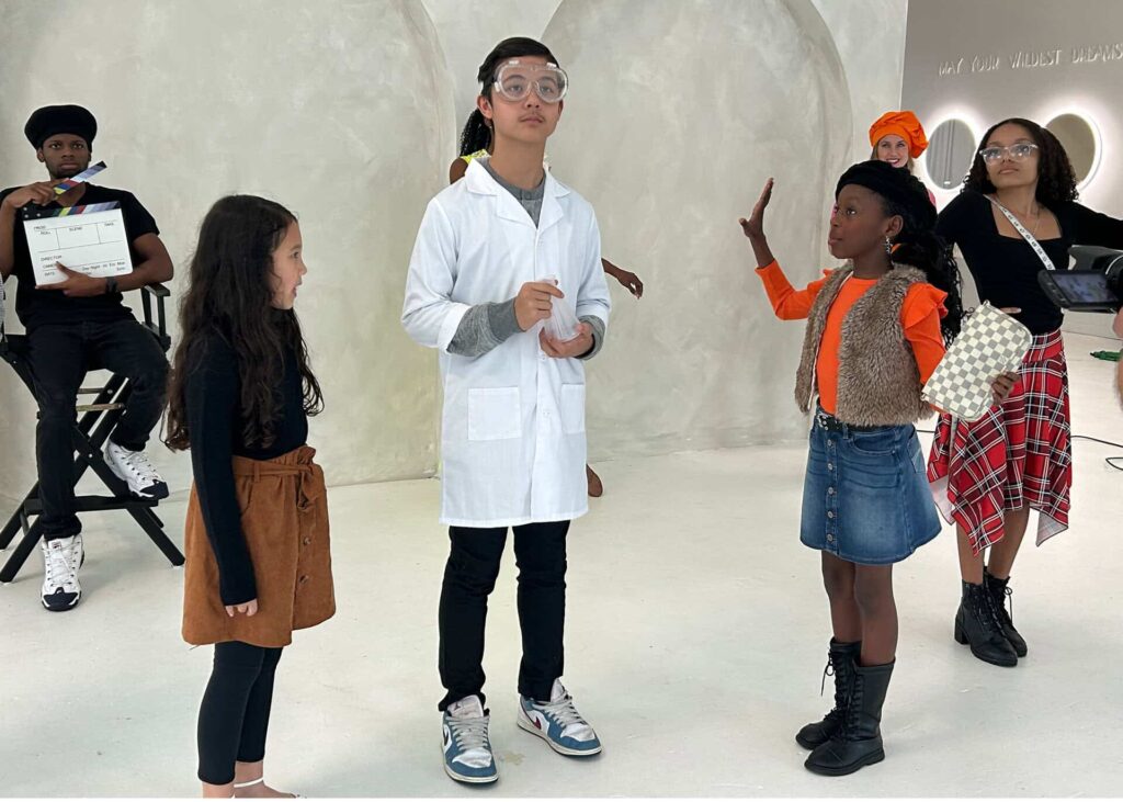 Chloe & Maya explore a museum to discover different careers for their future.