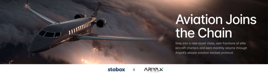AXPT aviation-backed RWA token by AriyaX Capital – symbolizing transparency and structured aviation finance.